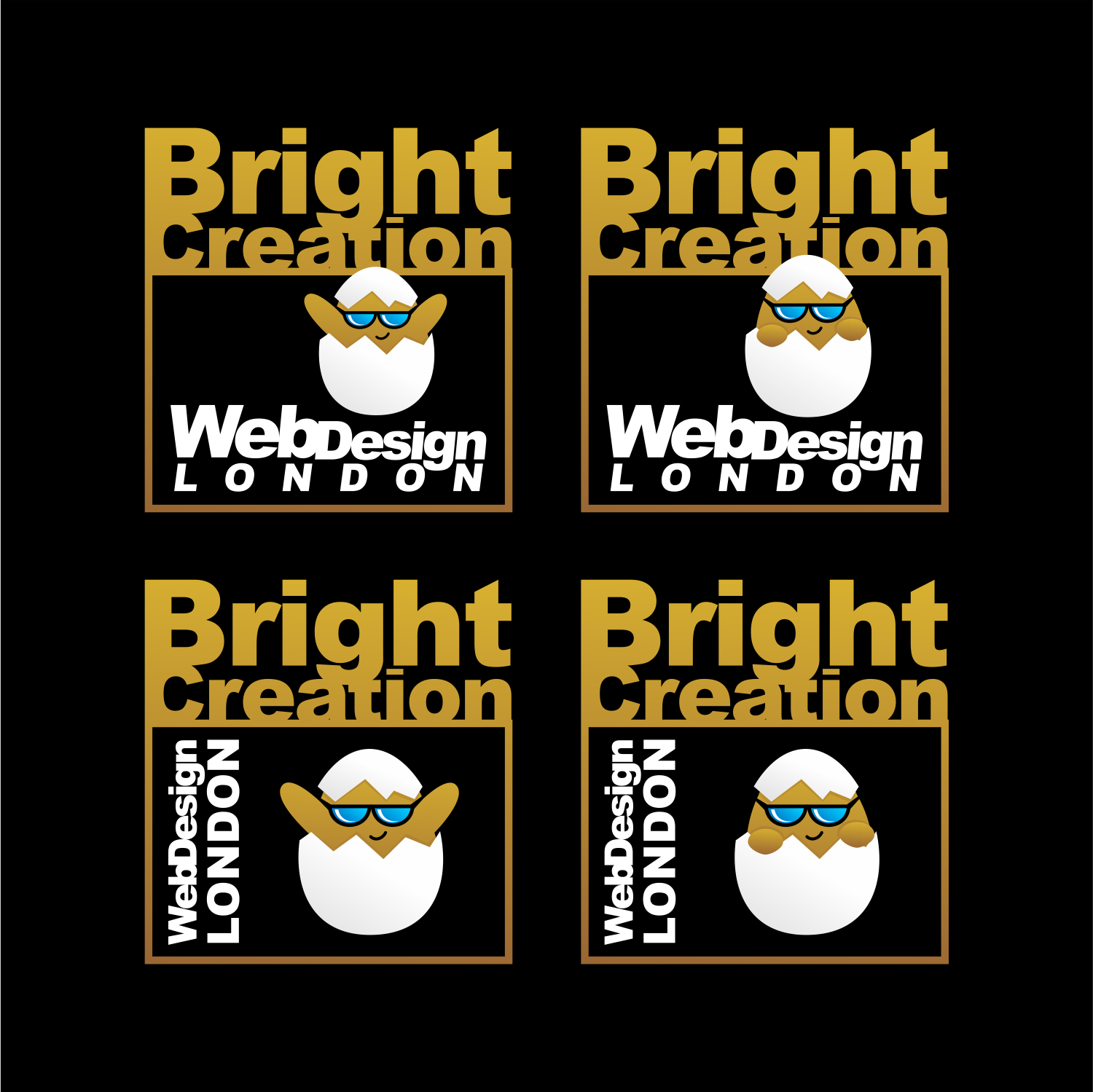 Logo-Design von ThiagoB für Bright Creation Web design London | Design #28250204