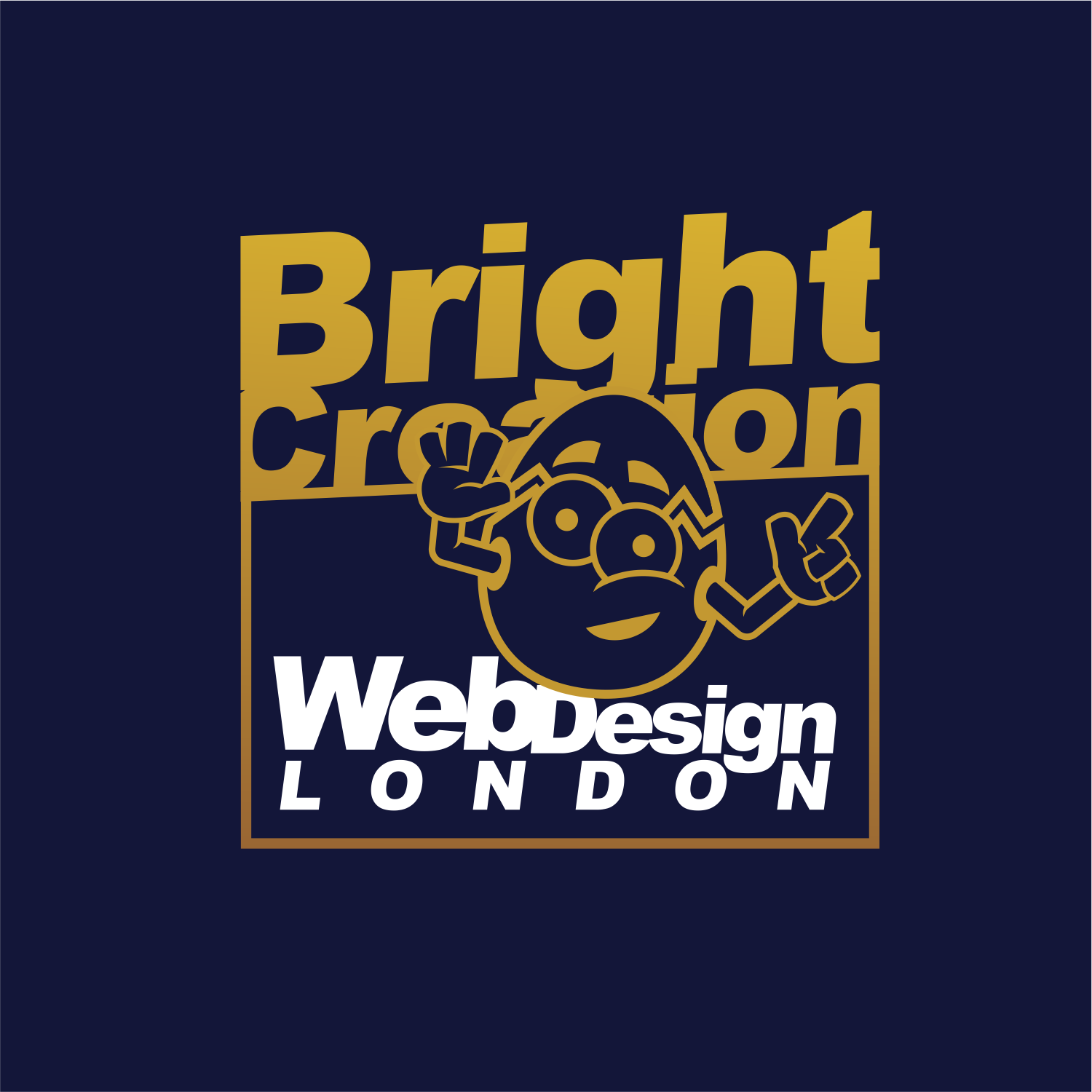 Logo Design by ThiagoB for Bright Creation Web design London | Design #28267835