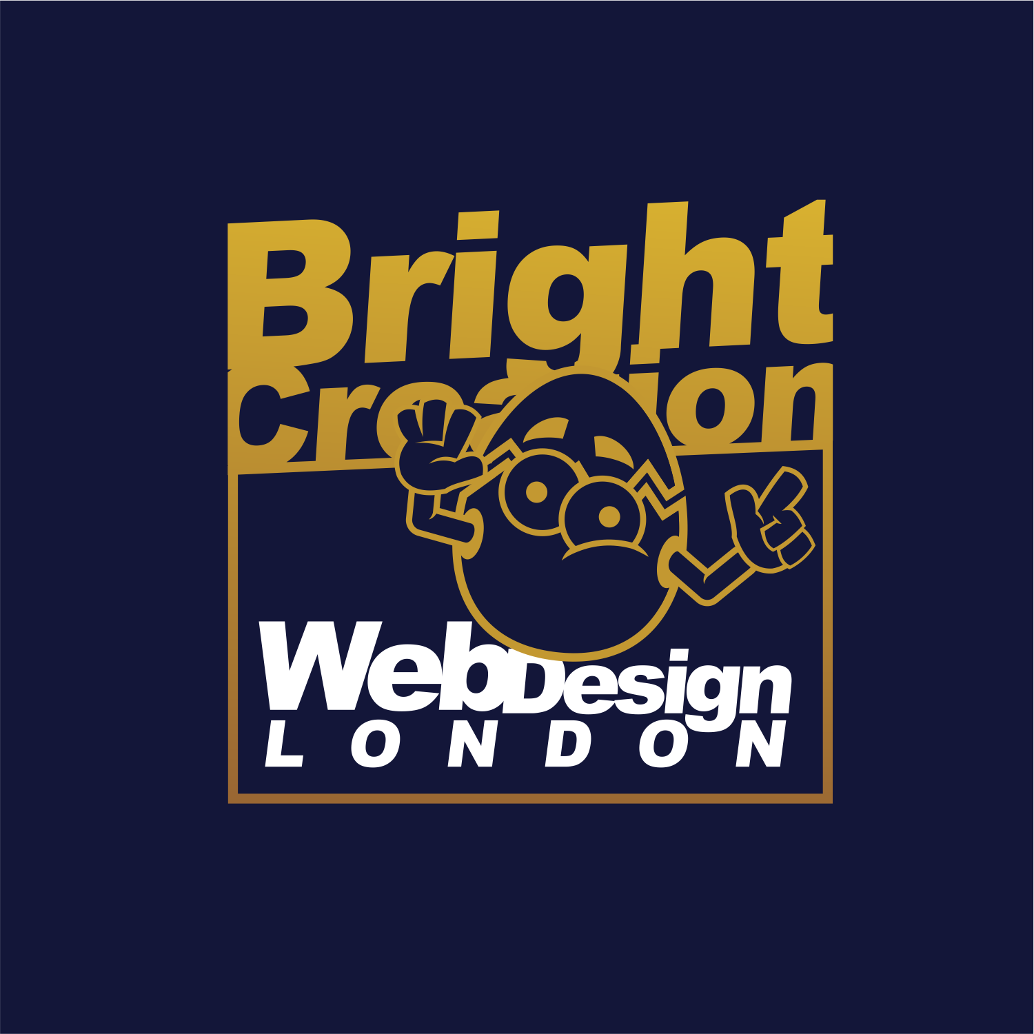 Logo Design by ThiagoB for Bright Creation Web design London | Design #28267836