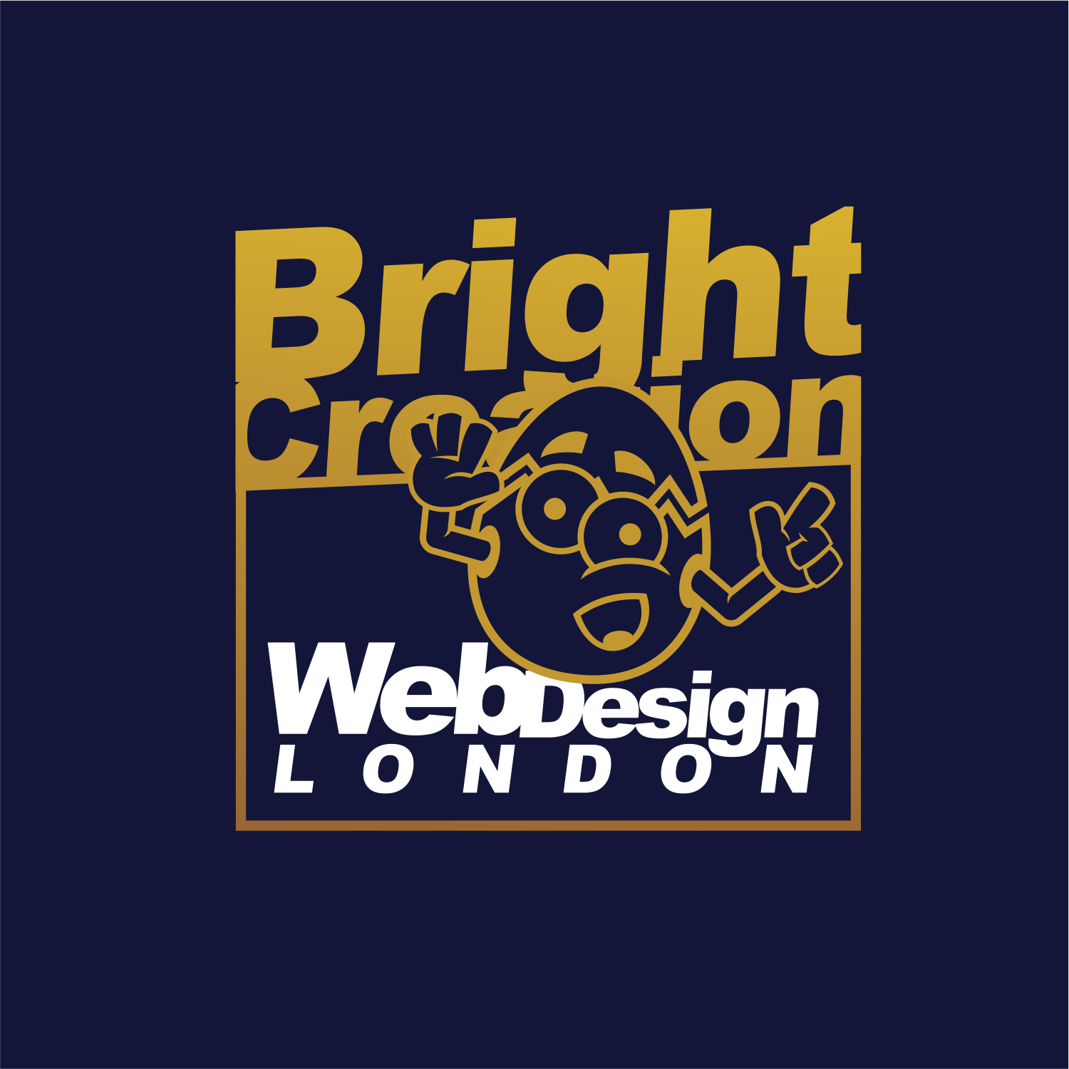 Logo Design by ThiagoB for Bright Creation Web design London | Design #28267837