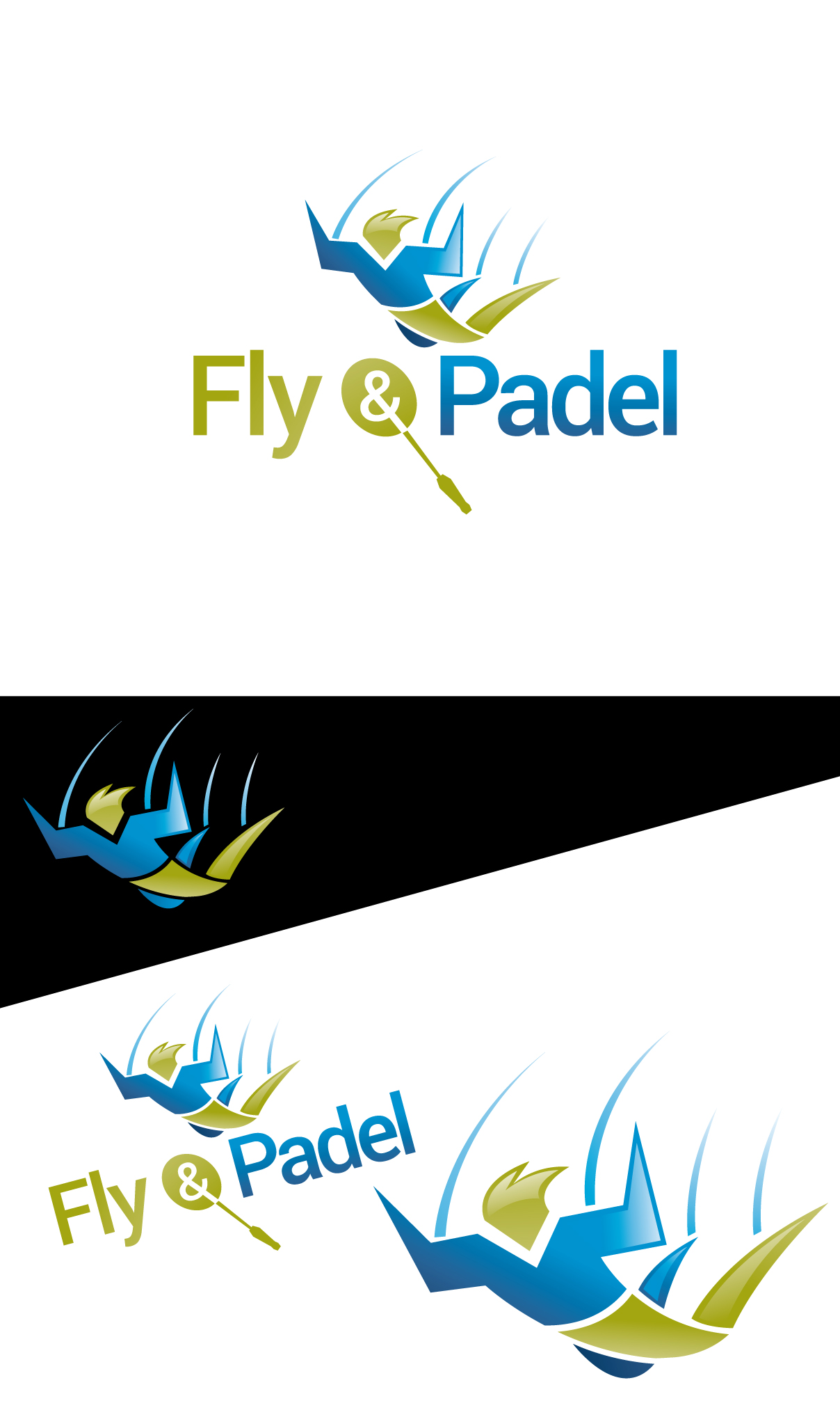 Logo-Design von LogoPoko für Fly and Padel | Design #28243123