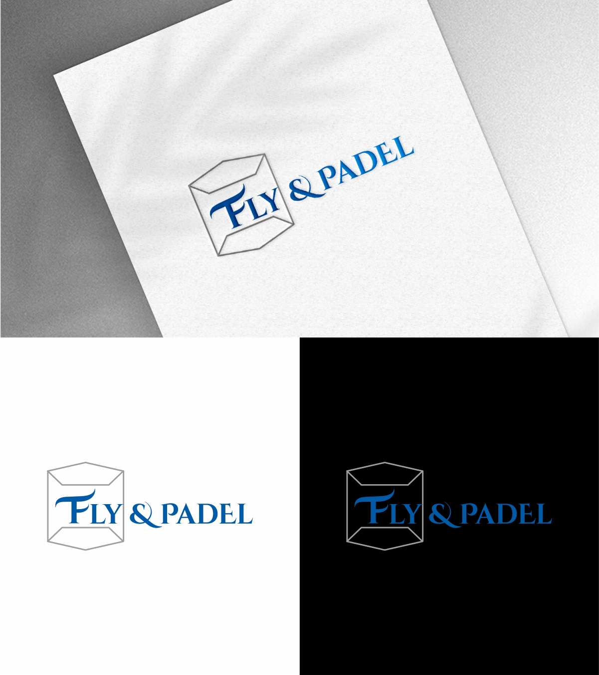 Logo Design by Dave Paresh for Fly and Padel | Design #28244004