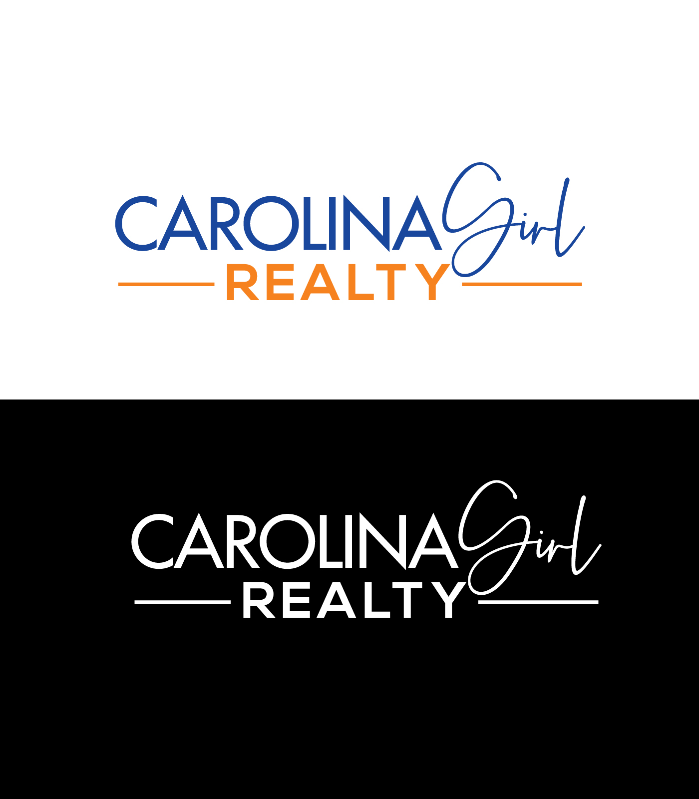 Logo Design by Farhad Kreative for Carolina Girl Realty | Design #28254410