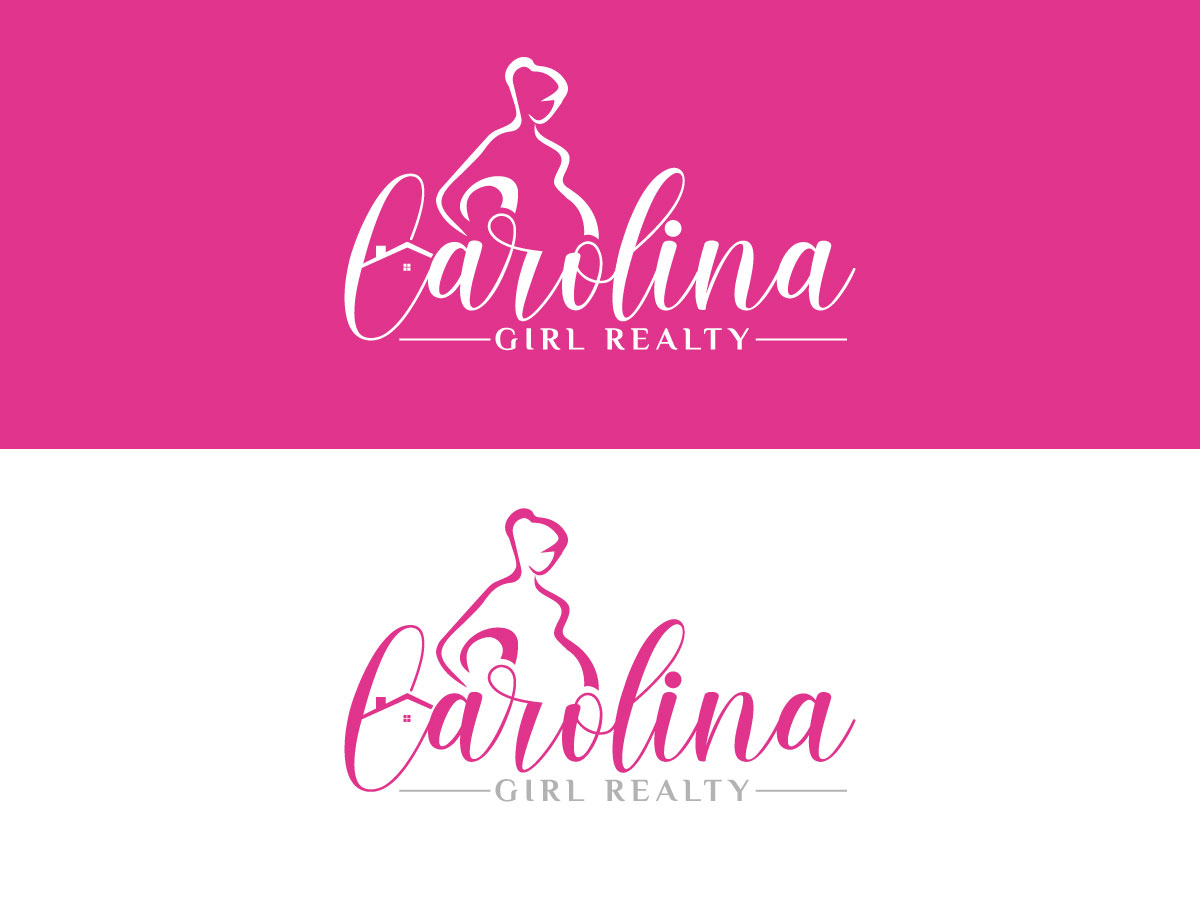 Logo Design by Rayuzon for Carolina Girl Realty | Design #28243901