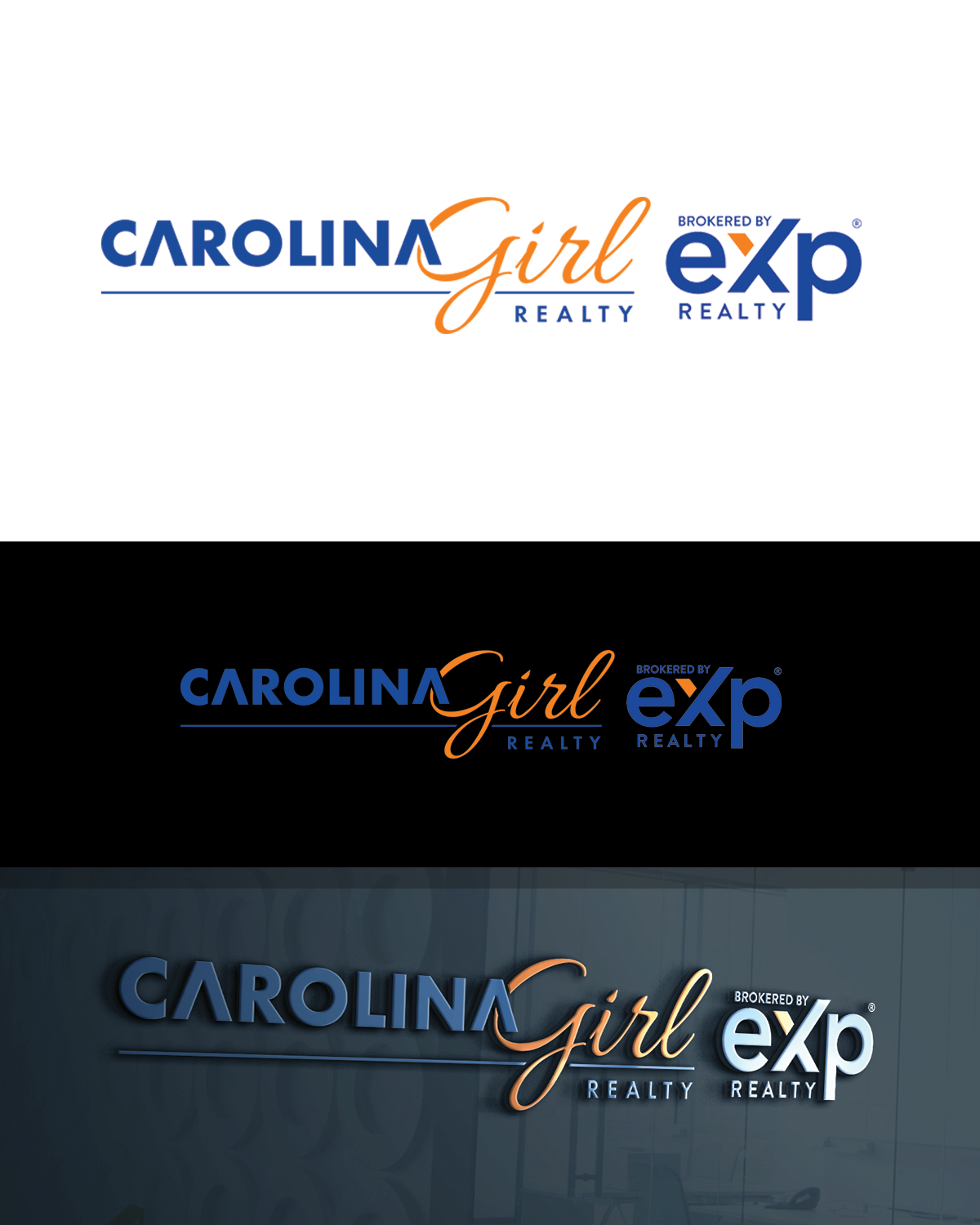 Logo Design by H4R5Z for Carolina Girl Realty | Design #28258194