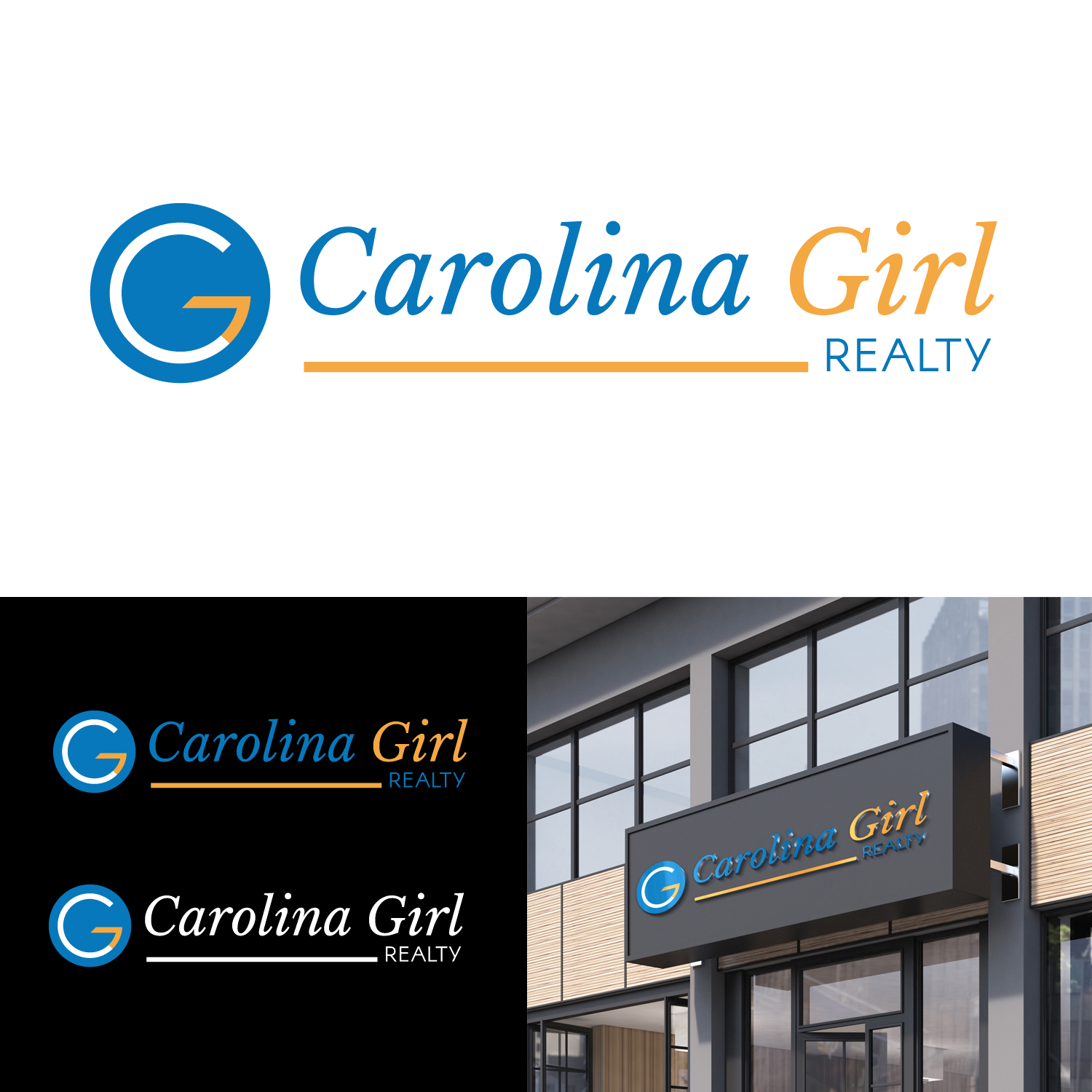 Logo Design by Fendr for Carolina Girl Realty | Design #28268910