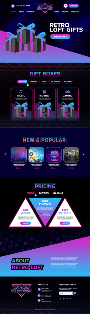 Web Design by MAHABA for Edge IT Ltd | Design: #28258020
