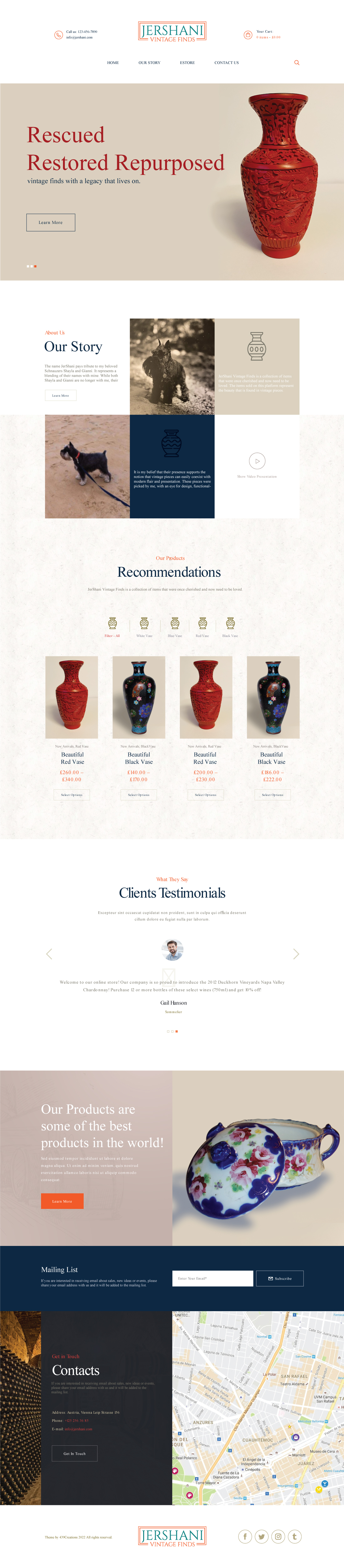 Diseño Web por 439 Creations para este proyecto | Diseño #28254754