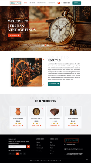 Web Design par pb pour ce projet | Design : #28249424