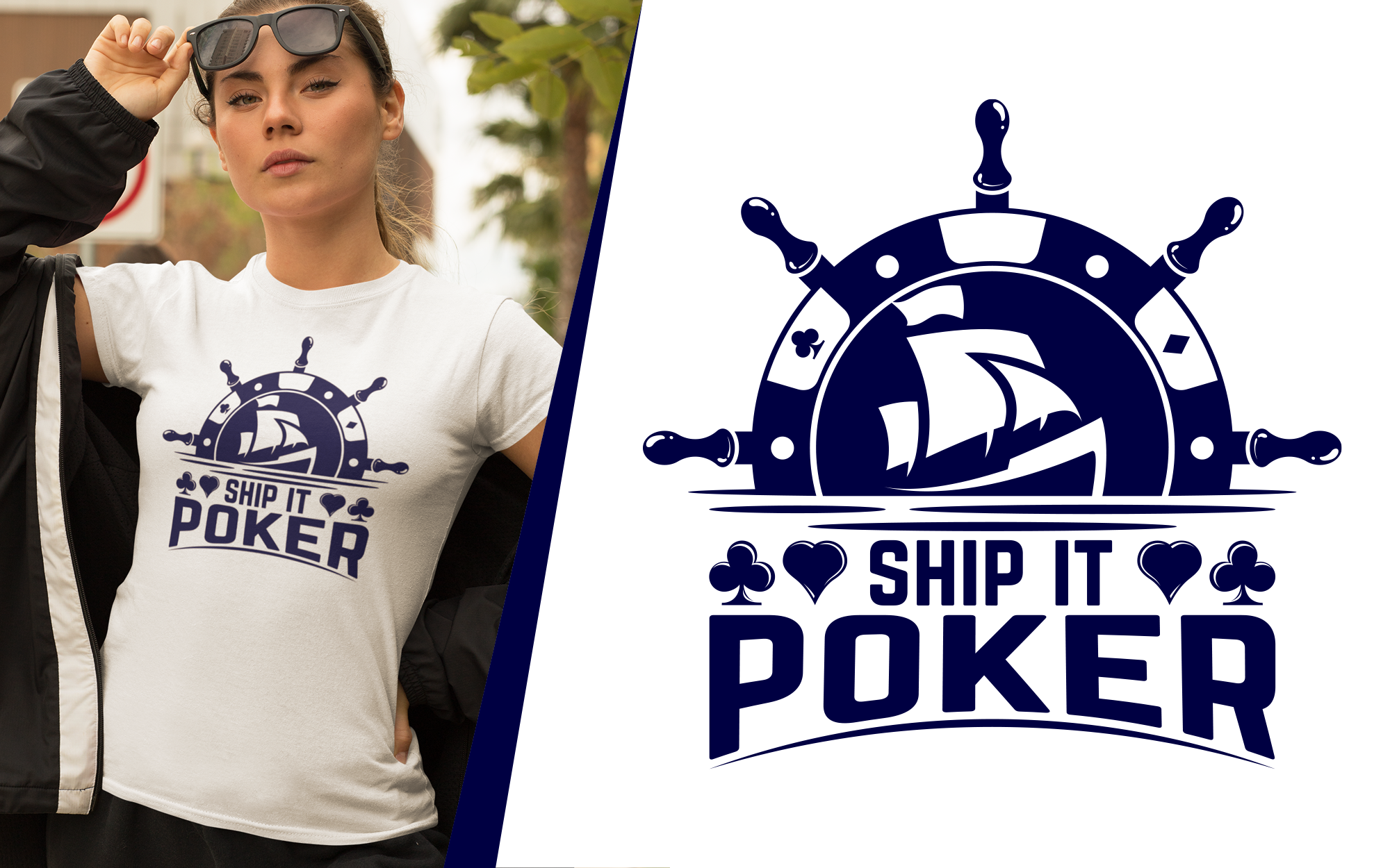 T-shirt Design by Ismail Hossain for Super Sham Poker LLC | Design #28255130