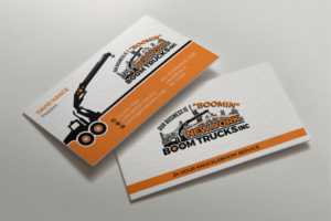 Visitenkarten-Design von WebixBD für New York Boom Trucks Inc | Design #28261949