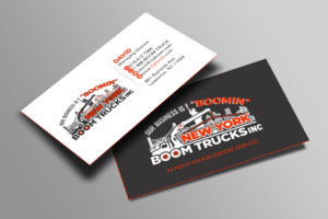 Business Card Design by Creations Box 2015 for New York Boom Trucks Inc | Design: #28251782