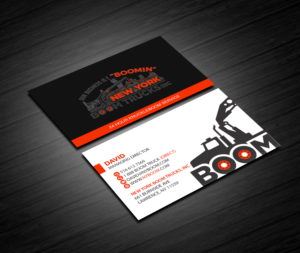 Business Card Design by Creations Box 2015 for New York Boom Trucks Inc | Design: #28252061