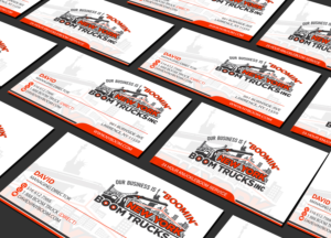 Business Card Design by Creations Box 2015 for New York Boom Trucks Inc | Design: #28252065