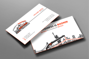 Business Card Design by chandrayaan.creative for New York Boom Trucks Inc | Design: #28247219