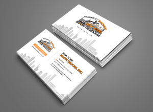 Business Card Design by n214008 for New York Boom Trucks Inc | Design: #28273477