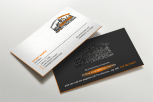 Business Card Design by Imagine design000 for New York Boom Trucks Inc | Design: #28259482