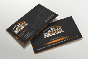 Business Card Design by Imagine design000 for New York Boom Trucks Inc | Design: #28259543