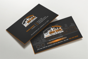 Business Card Design by Imagine design000 for New York Boom Trucks Inc | Design: #28259546