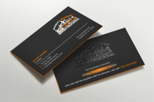 Business Card Design by Imagine design000 for New York Boom Trucks Inc | Design: #28259548