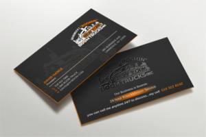 Business Card Design by Imagine design000 for New York Boom Trucks Inc | Design: #28259549