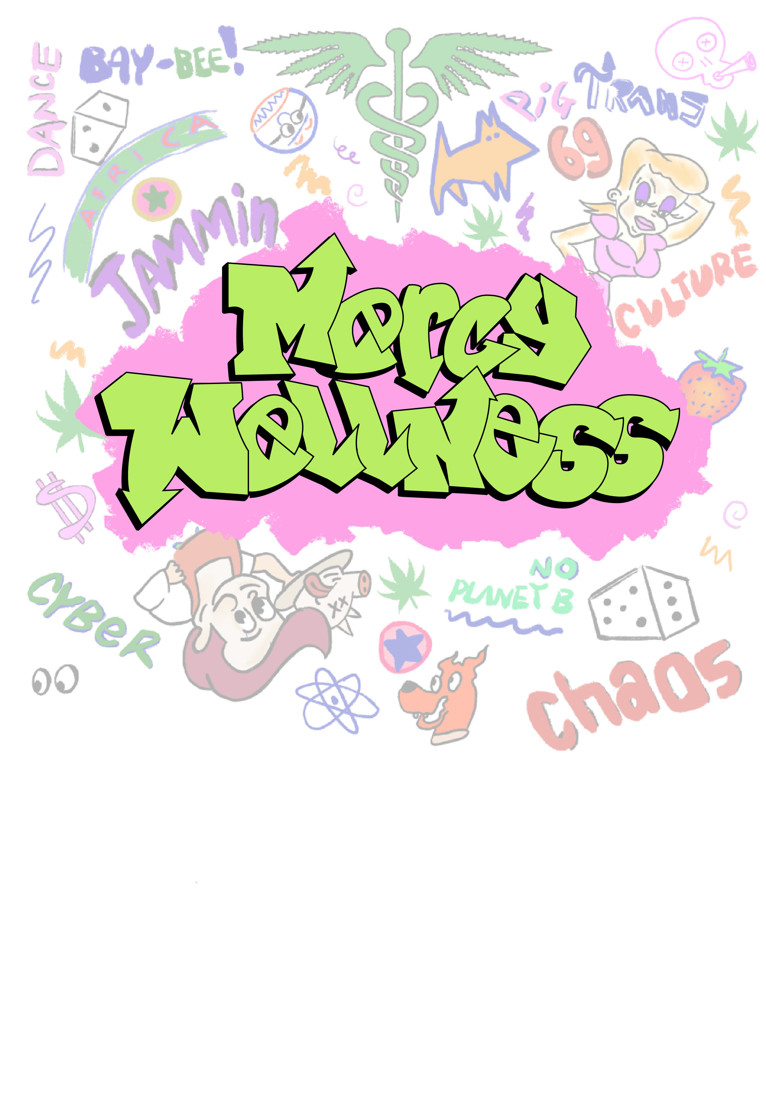 T-shirt Design by Meagzilla for Mercy Wellness | Design #28283557