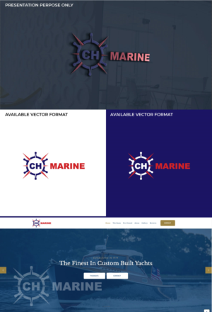 Logo Design by RS_Design for Coecles Harbor Marina | Design: #28249068