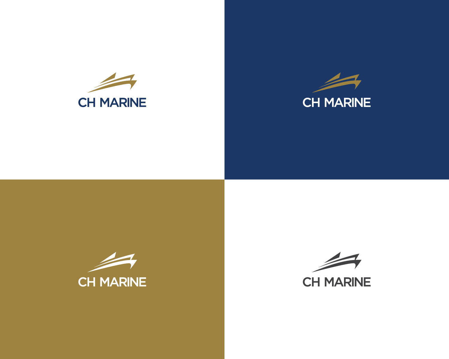 Logo Design by POBO™ for Coecles Harbor Marina | Design #28276605
