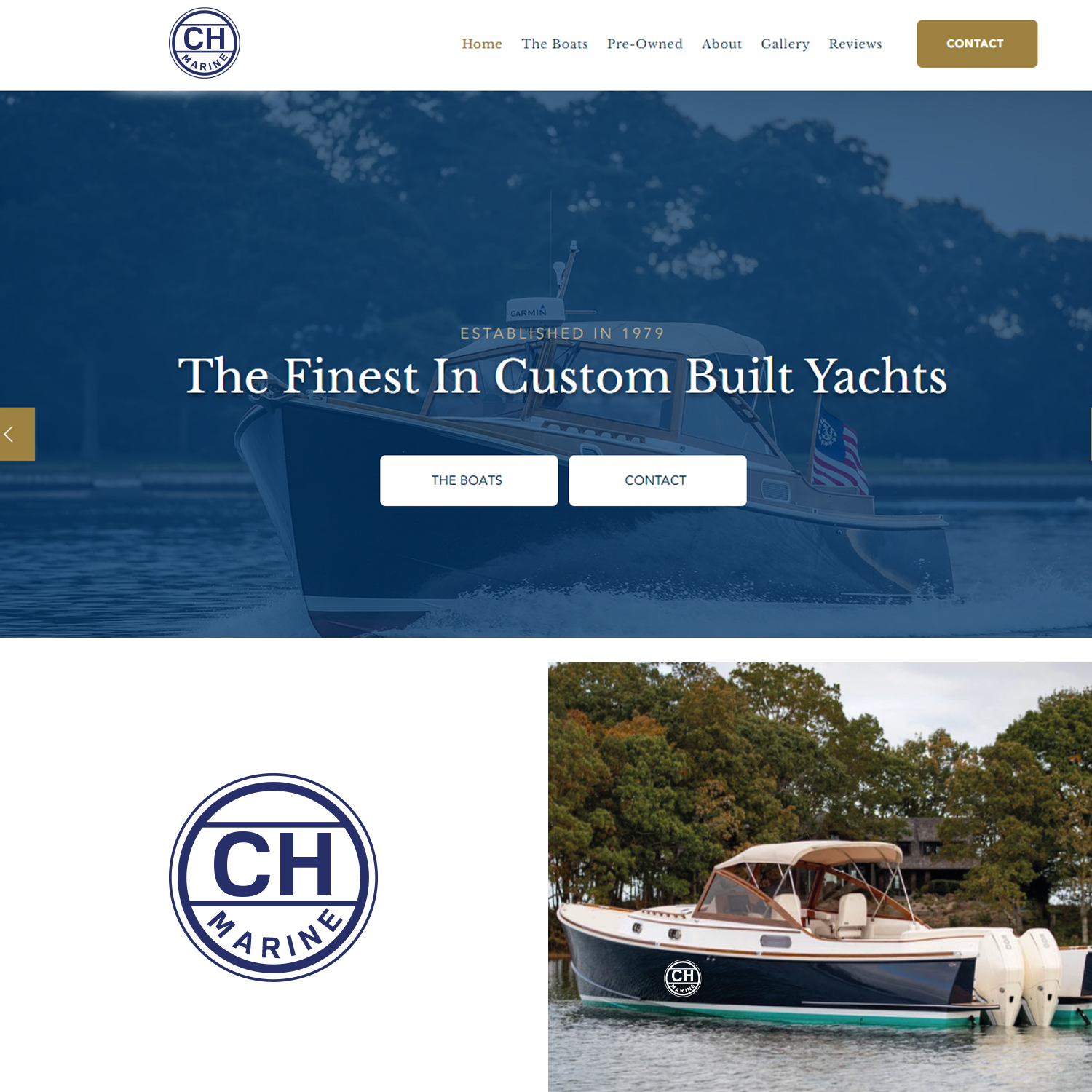 Logo Design by Maxo-Biz for Coecles Harbor Marina | Design #28253811