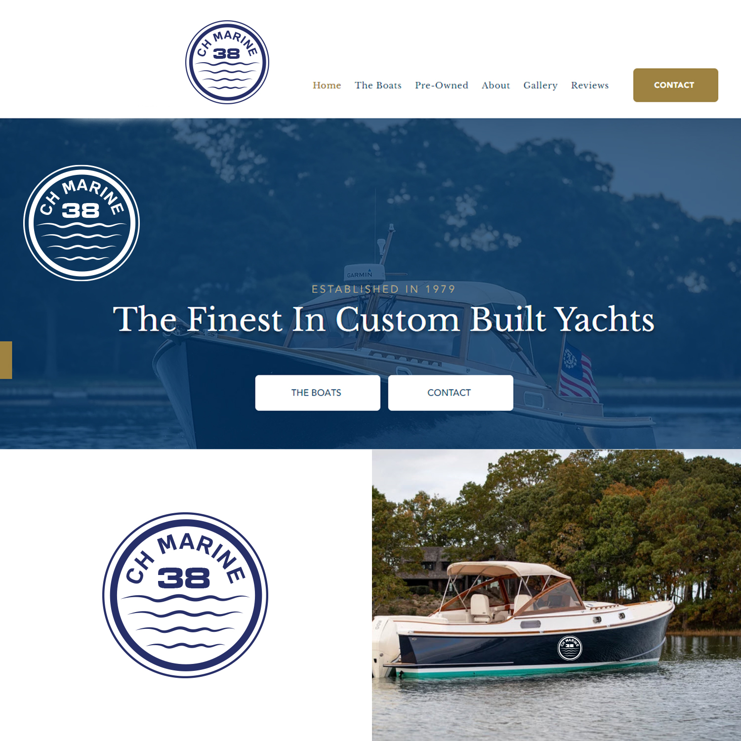 Design de Logo par Maxo-Biz pour Coecles Harbor Marina | Design #28274182