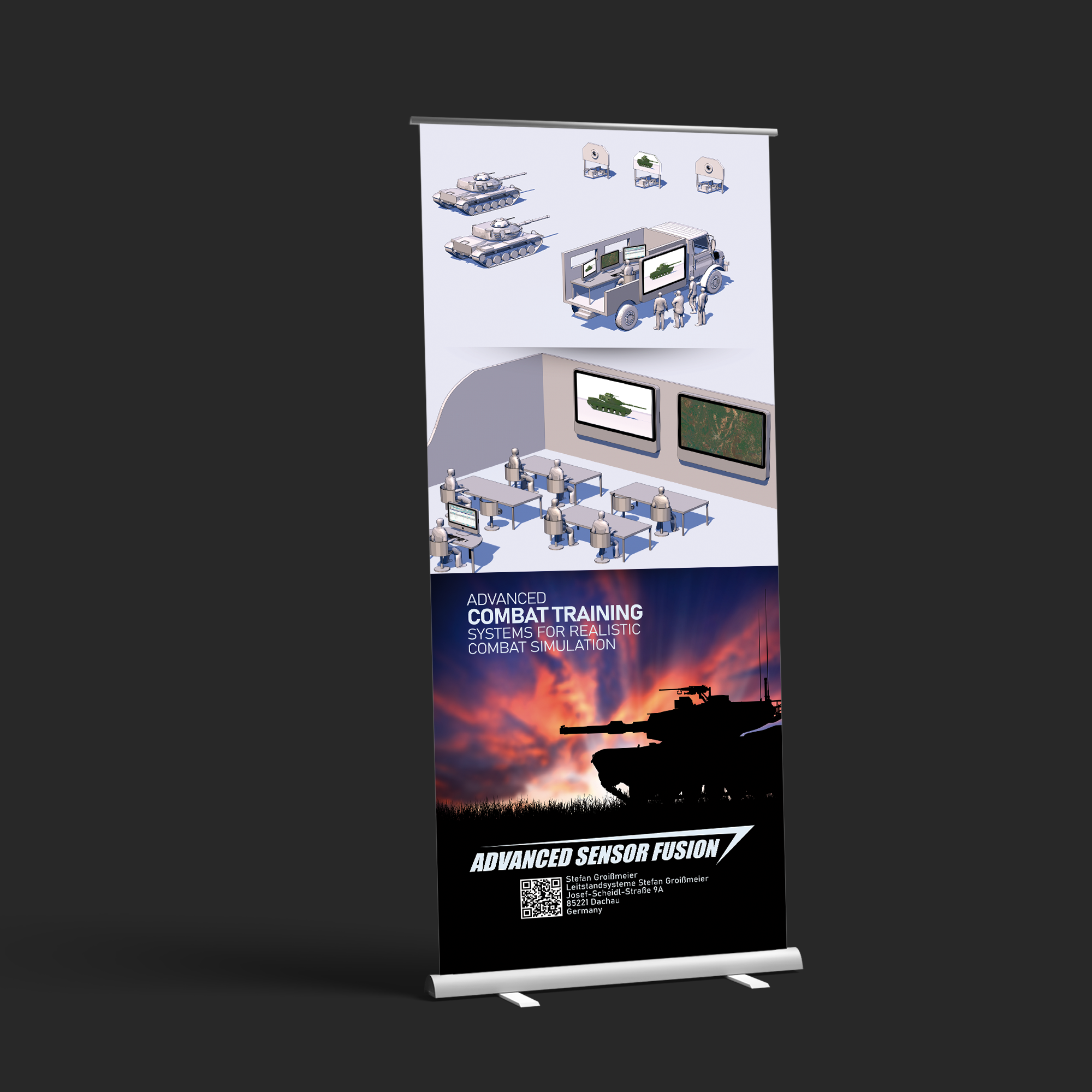 Poster Design by Monkey Pen for Leitstandsysteme Stefan Groißmeier | Design #28262267