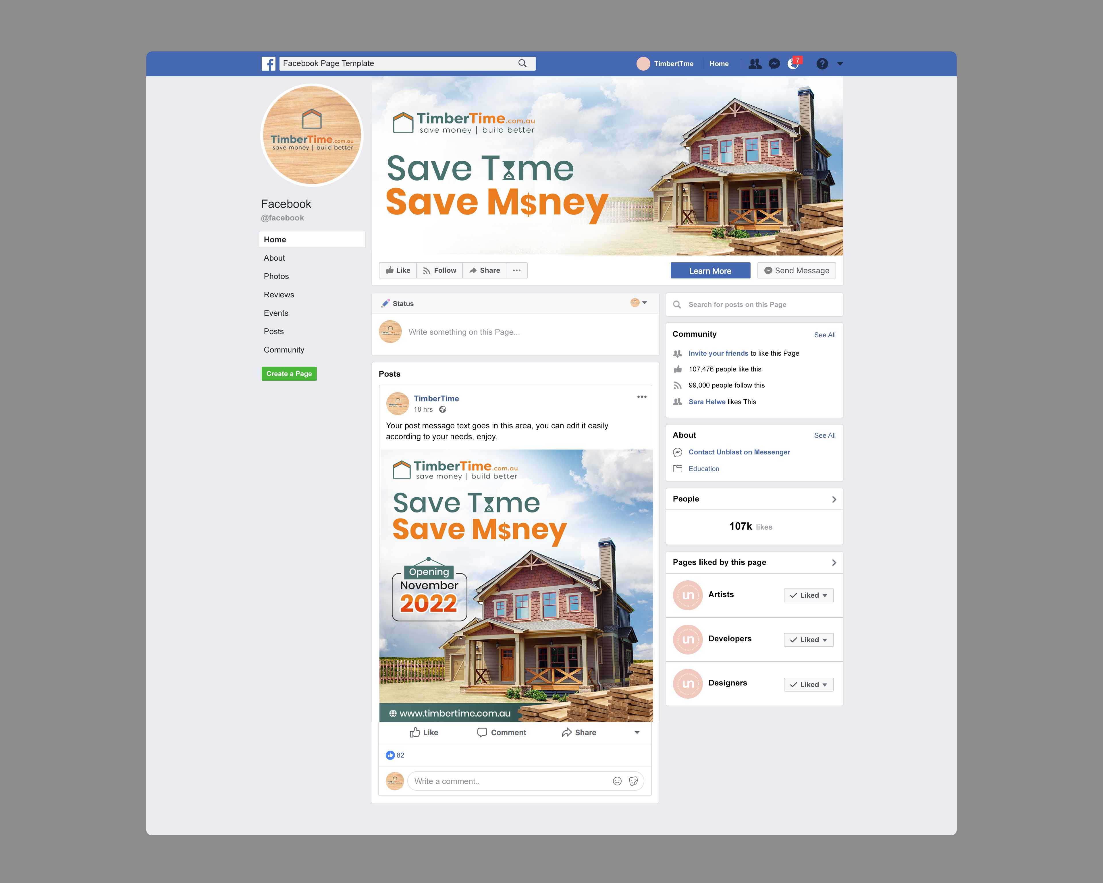 Facebook-Design von SAI DESIGNS für dieses Projekt | Design #28255659