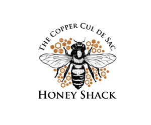 The Copper Cul de Sac Honey Shack | Diseño de Logo por LogoPoko