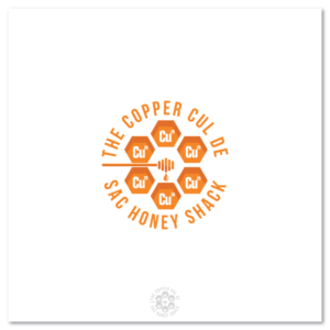 The Copper Cul de Sac Honey Shack | Logo Design by Sujit Banerjee