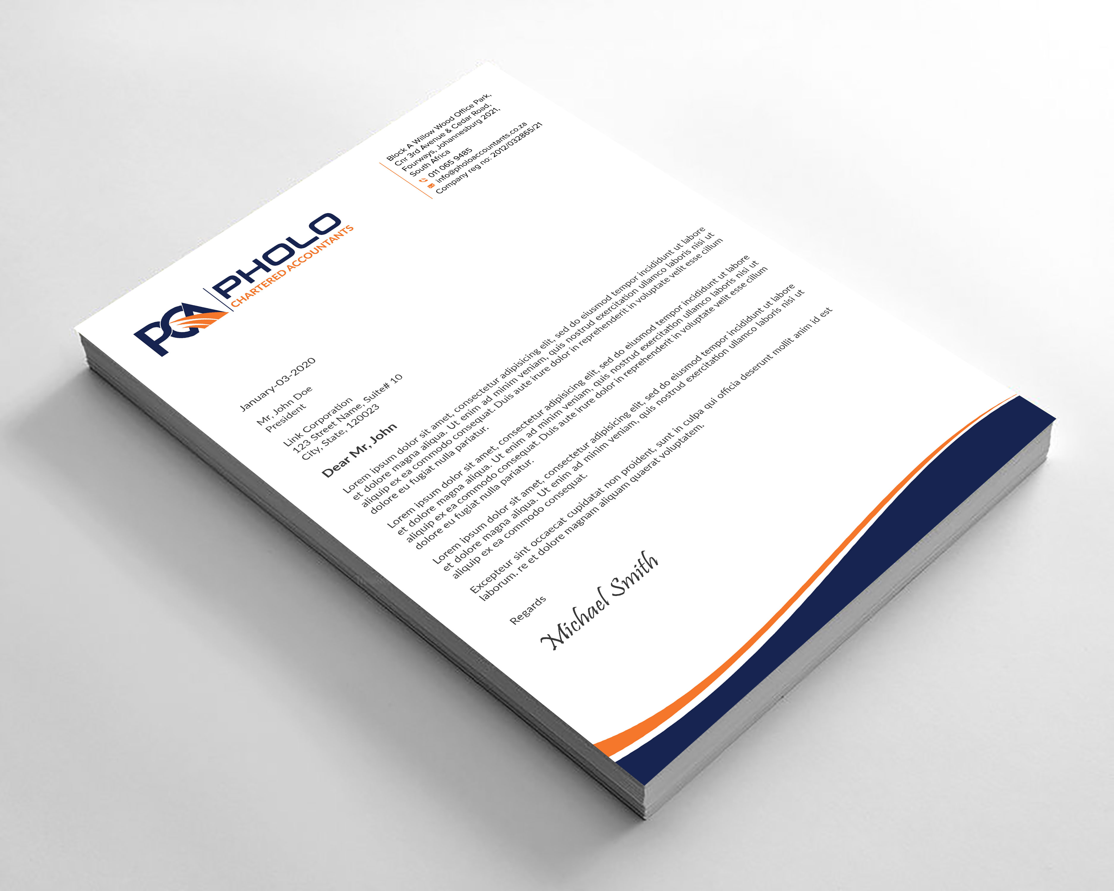 Stationery Design by sadikul islam for this project | Design #28248848