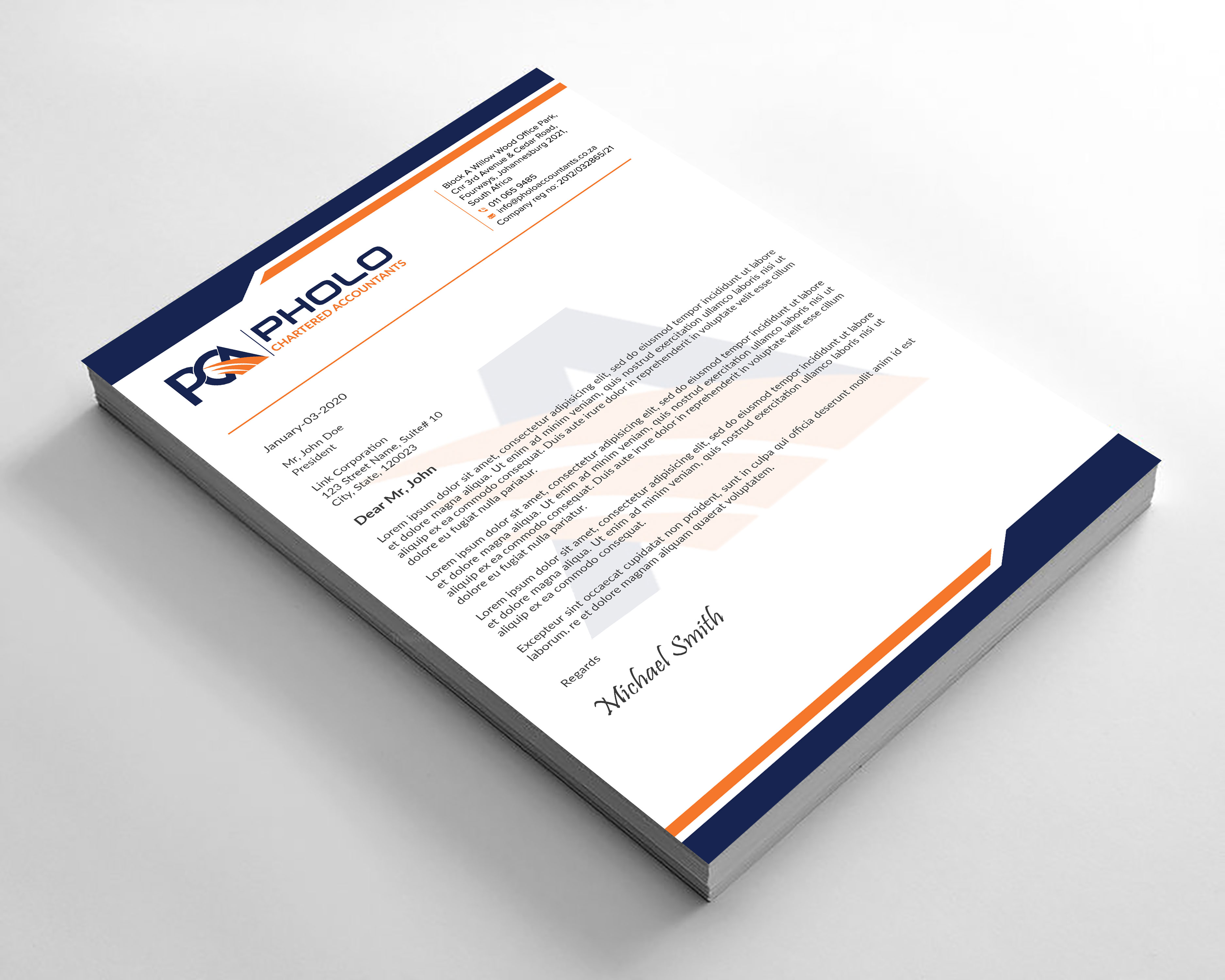 Stationery Design by sadikul islam for this project | Design #28250516