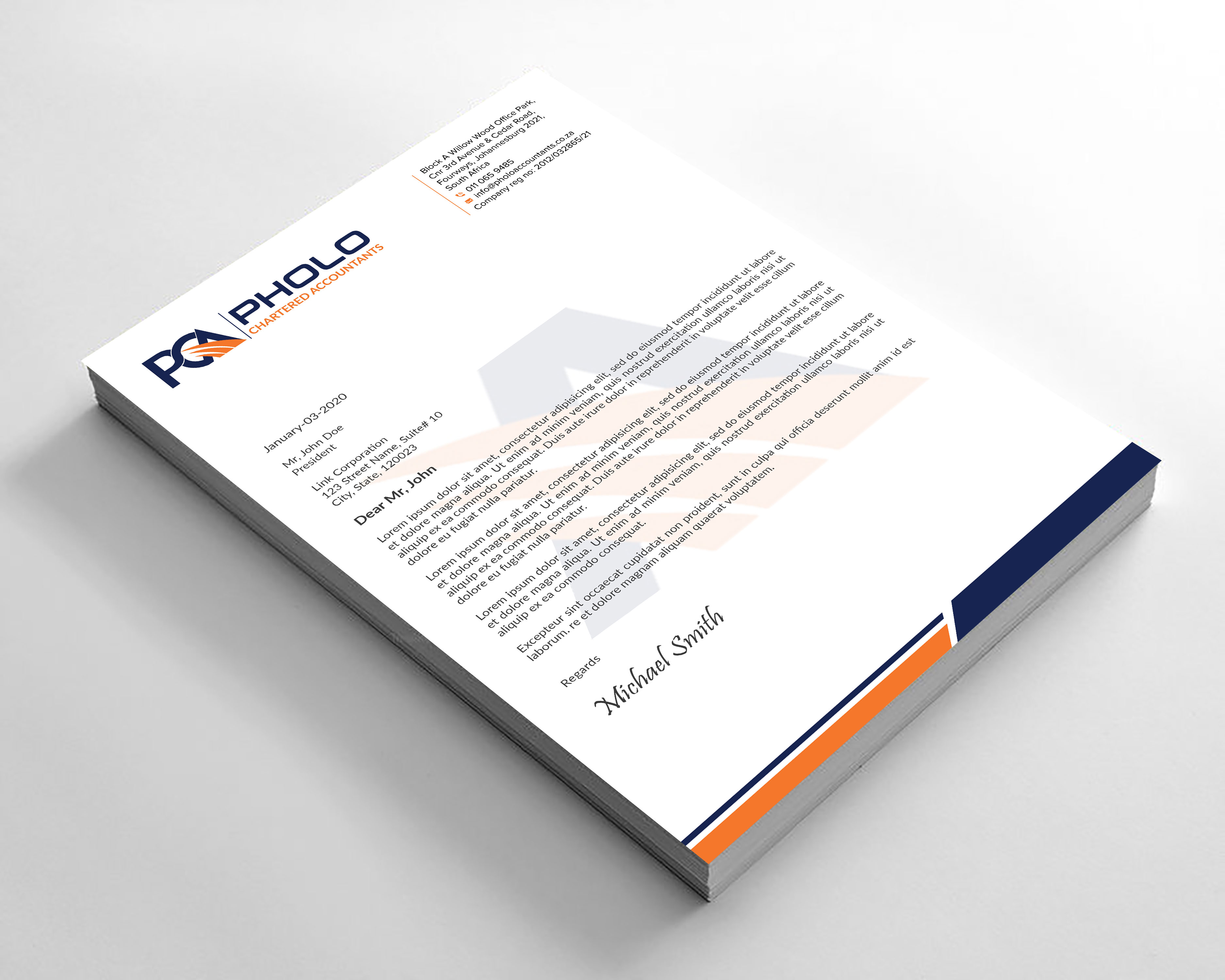 Stationery Design by sadikul islam for this project | Design #28250592