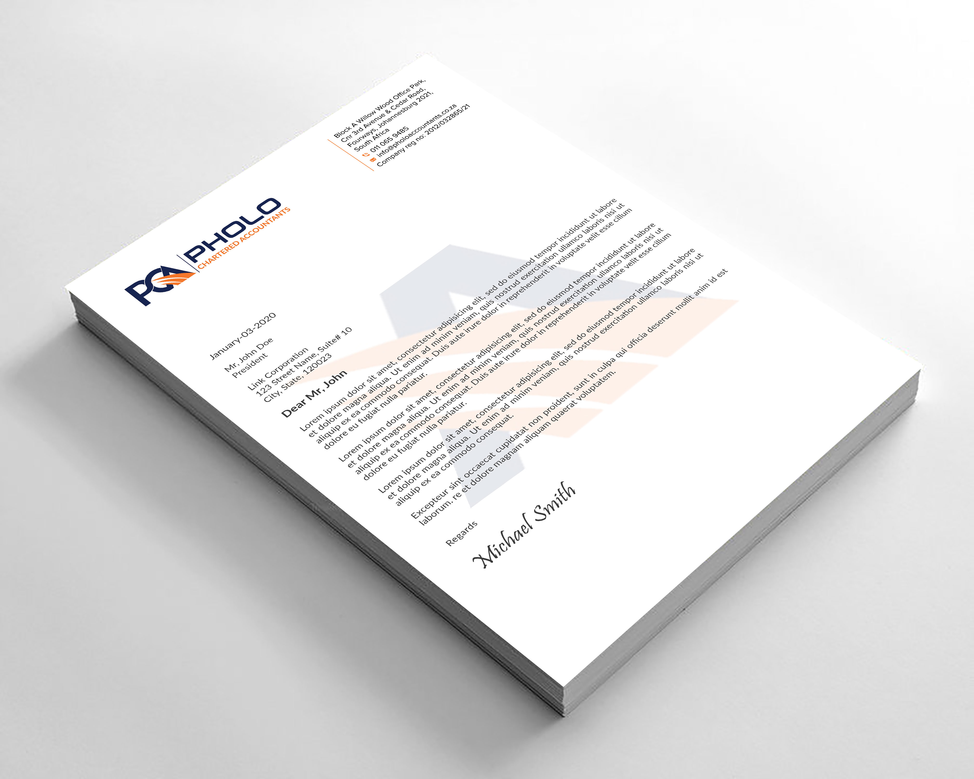 Stationery Design by sadikul islam for this project | Design #28260199