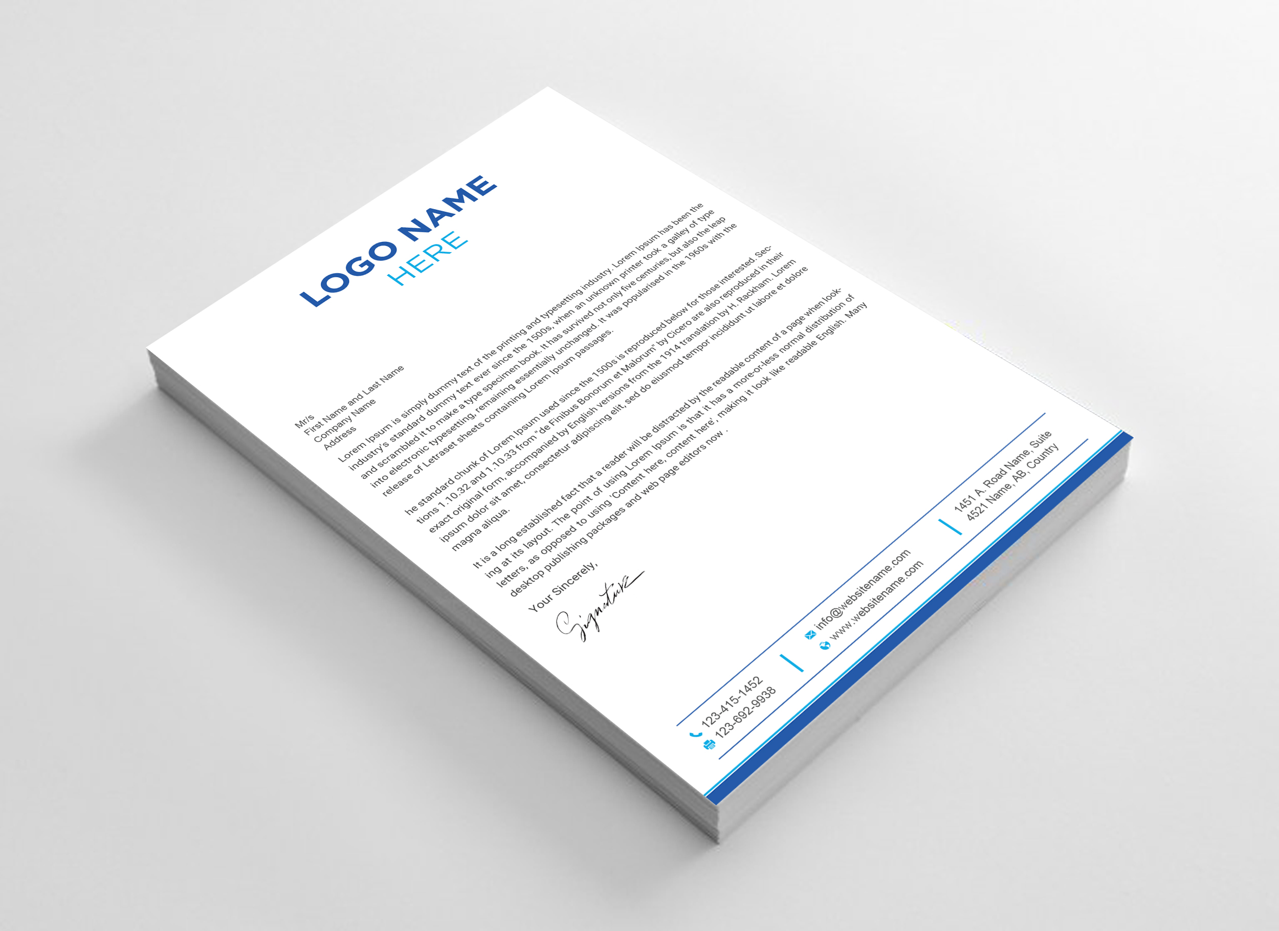 Letterhead Design by Uttom 2 for eePulse, Inc. | Design #28254036