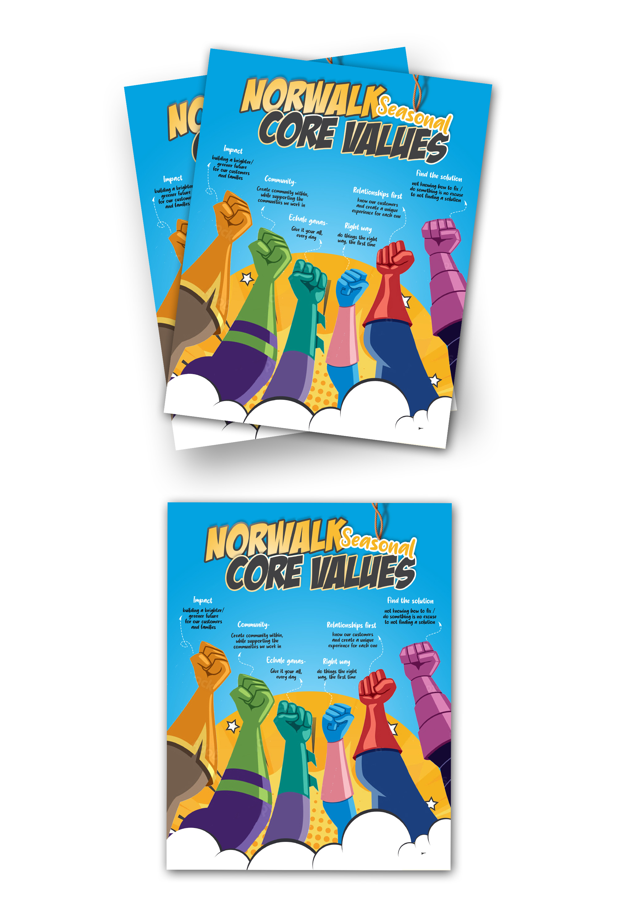 Graphic Design by debdesign for Norwalk Seasonal  | Design #28260392