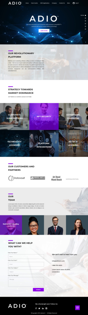 Wix Design by pb for Angry Apples Marketing | Design: #28259910