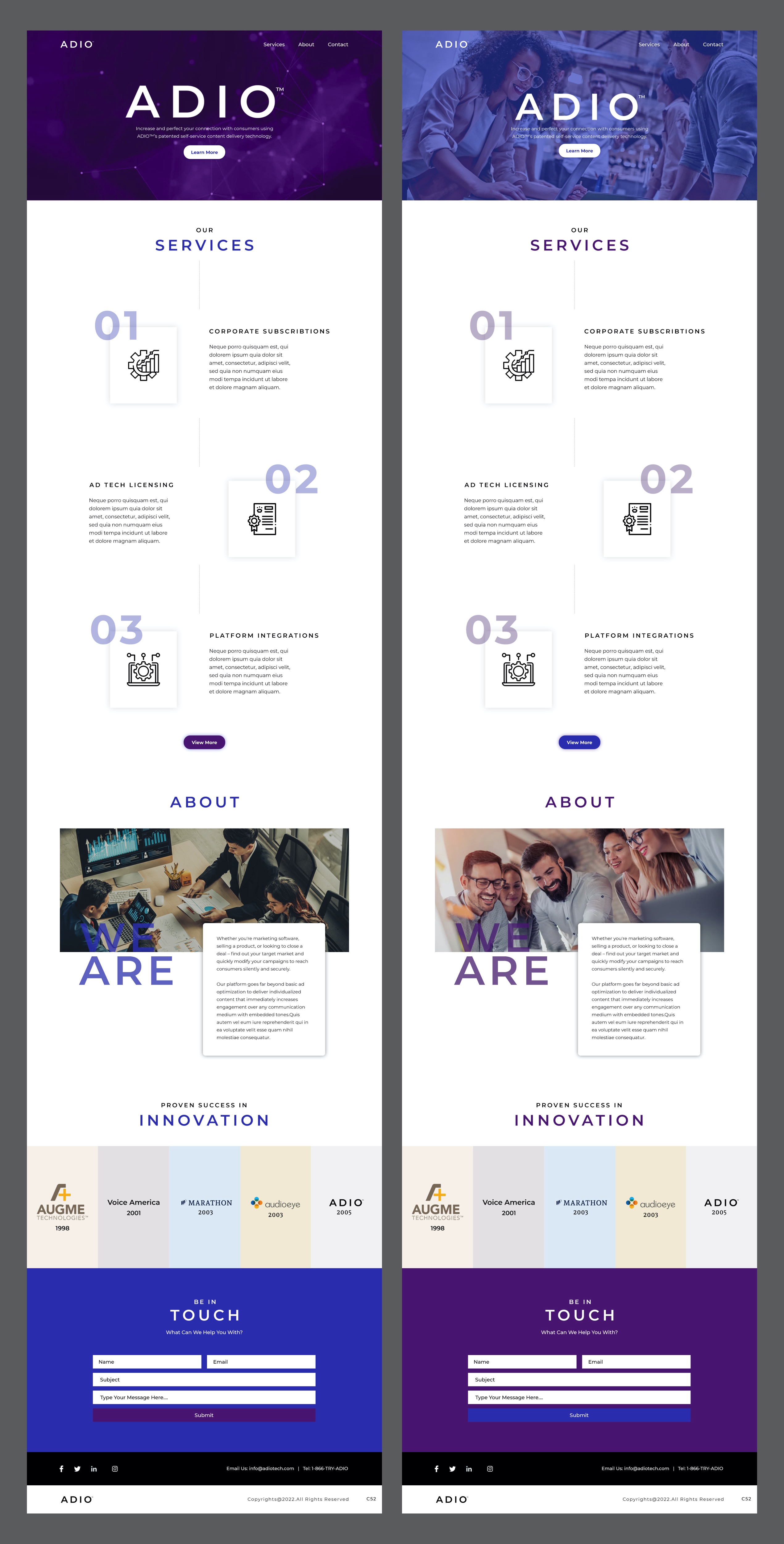 Wix Design by pb for Angry Apples Marketing | Design #28259911