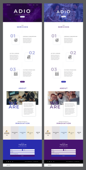 Wix Design by pb for Angry Apples Marketing | Design: #28259911