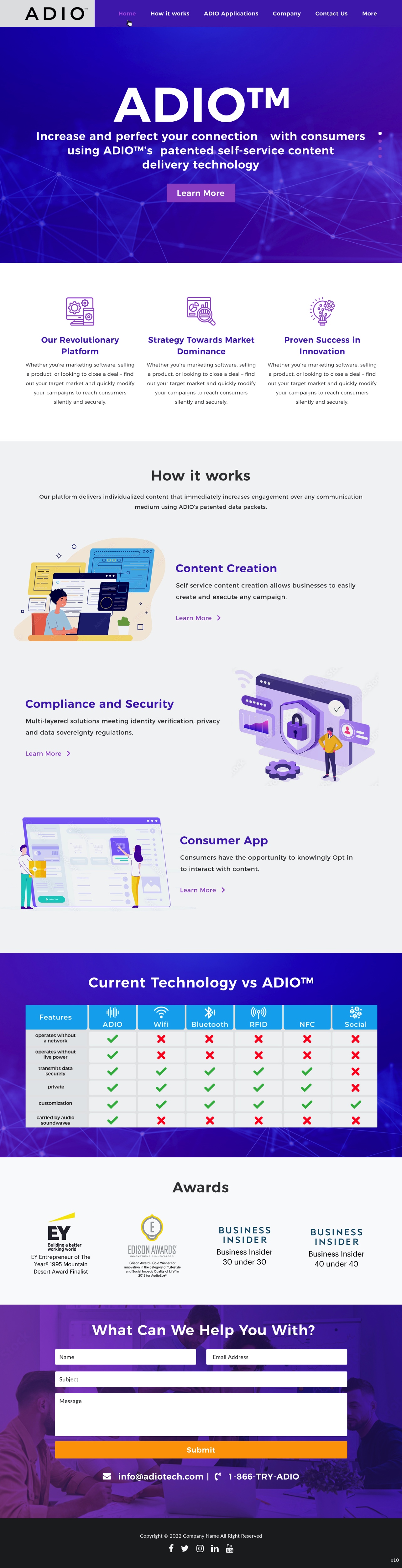 Wix Design by pb for Angry Apples Marketing | Design #28259916