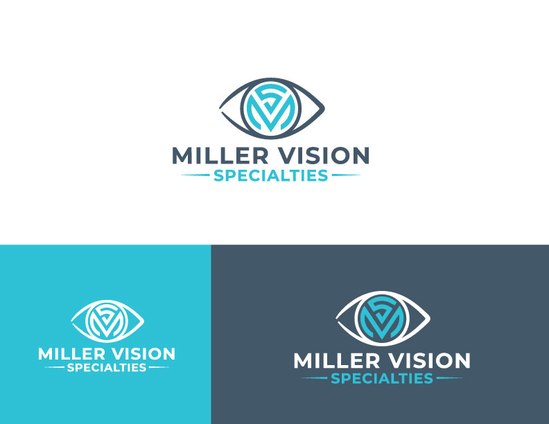 Logo Design for Miller Vision Specialties by badhan666 Design 28251316
