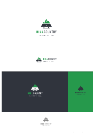 Logo Design by LaGregz for Hill Country Cabinets Inc | Design: #28272941