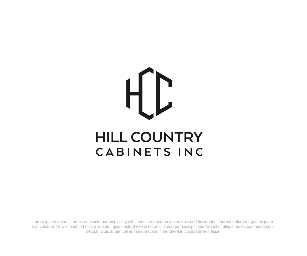 Logo Design by Niizam Uddin for Hill Country Cabinets Inc | Design #28269388
