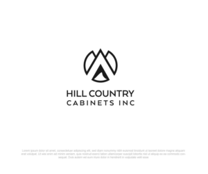 Logo Design by Niizam Uddin for Hill Country Cabinets Inc | Design: #28269389