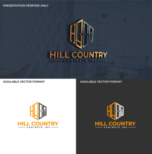 Logo Design by Rixy toy for Hill Country Cabinets Inc | Design #28262683