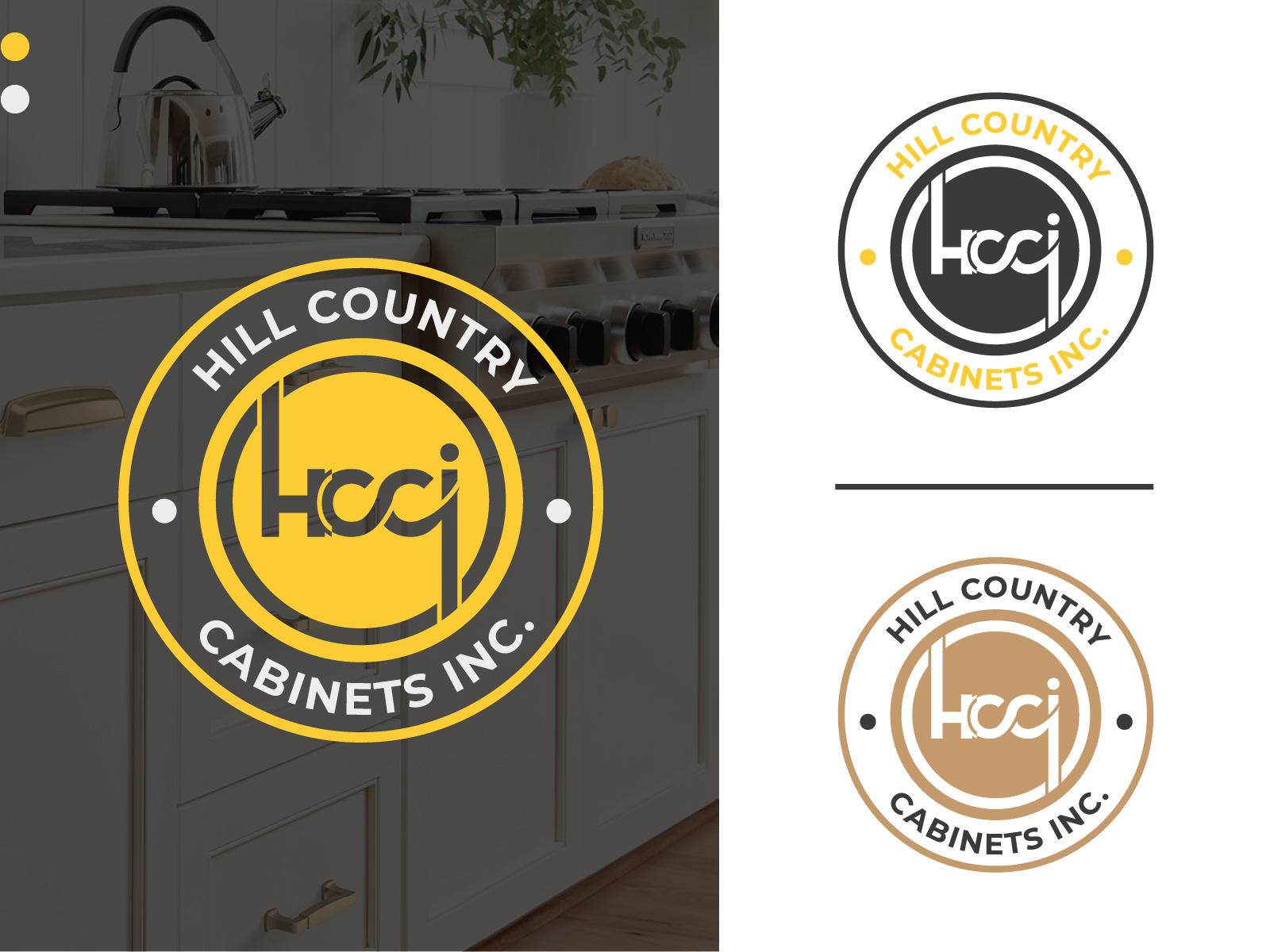 Logo Design by Md Sakhawat Hosssain for Hill Country Cabinets Inc | Design #28281279